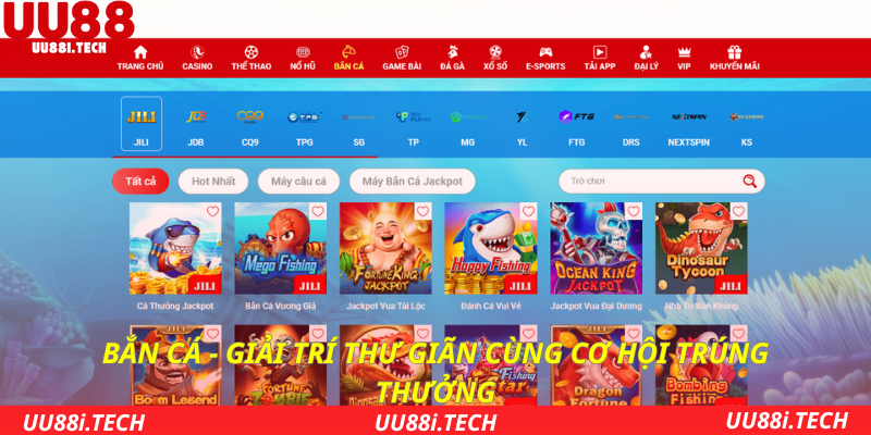 Bắn cá – Giải trí thư giãn cùng cơ hội trúng thưởng